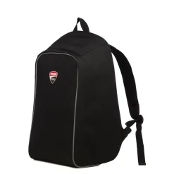 Zaino nero con badge Ducati Corse