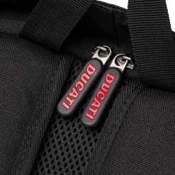 Zaino nero con badge Ducati Corse