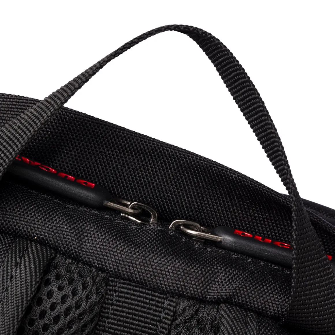 Zaino nero con badge Ducati Corse