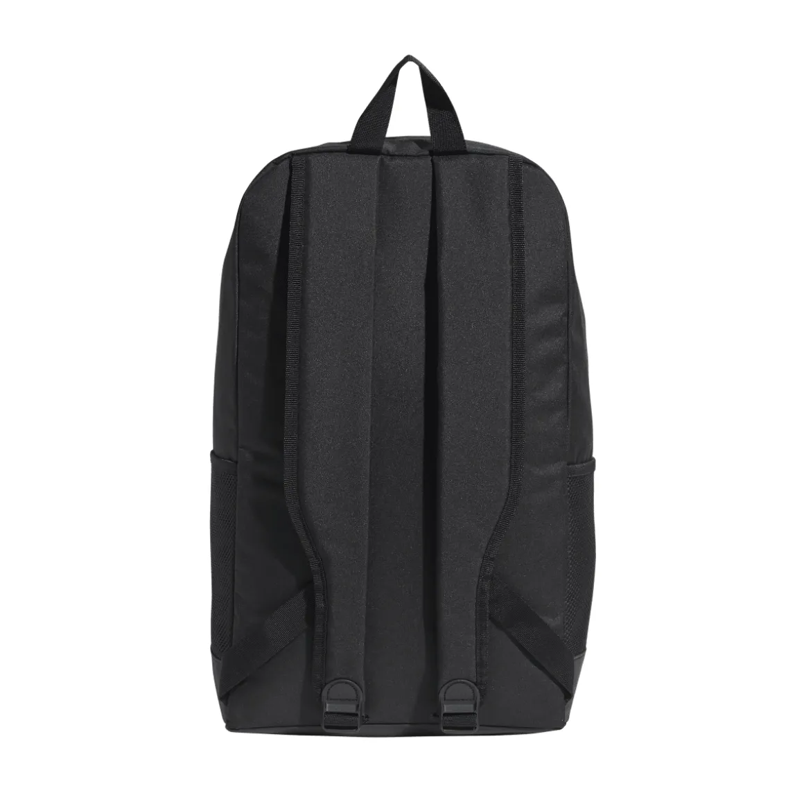 Zaino nero con tasca e logo frontale adidas