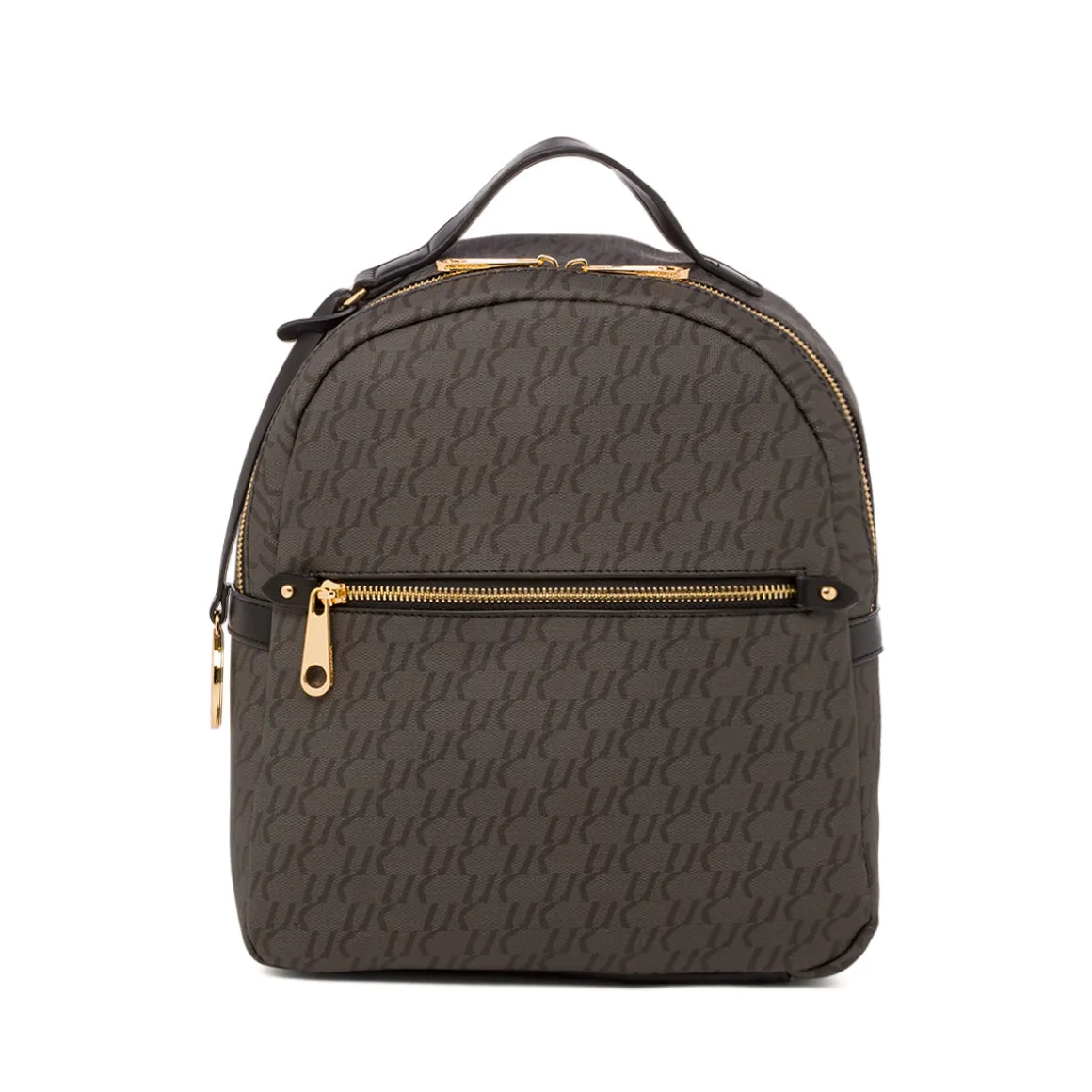 Zaino nero da Donna con stampa logo All Over Lumberjack