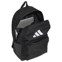 Zaino nero unisex con tasca esterna CLSC BARS adidas