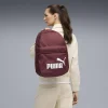 Zaino sportivo Bordeaux unisex con maxi logo frontale Puma