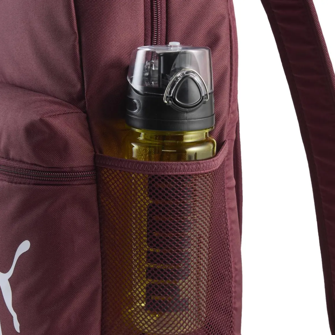 Zaino sportivo Bordeaux unisex con maxi logo frontale Puma