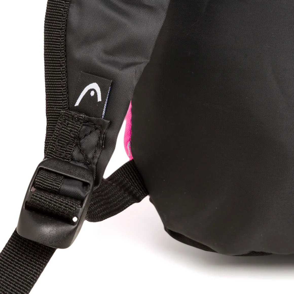 Zaino sportivo da Donna fucsia con tasca e logo Head